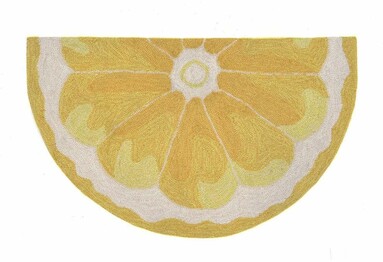 Trans Ocean Frontporch Lemon Slice Yellow 155609